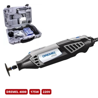 Micro Retífica 4000 36 Acessórios e 3 Acoplamentos 220v Dremel