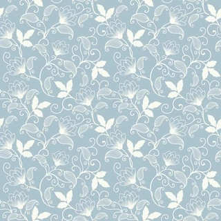 Papel De Parede Flores Provençal Arabesco Turquesa Lavável Autocolante Sala Quarto Autoadesivo