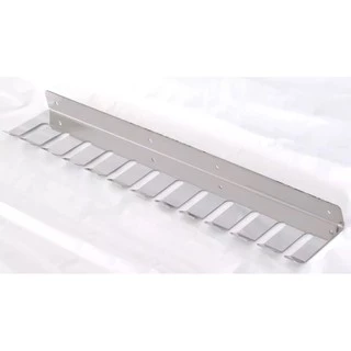 Porta Espeto De Parede Em Inox (grande)