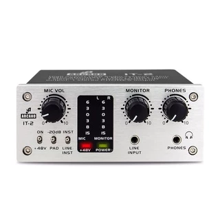 Interface de áudio USB Arcano IT-2 com pre-amp