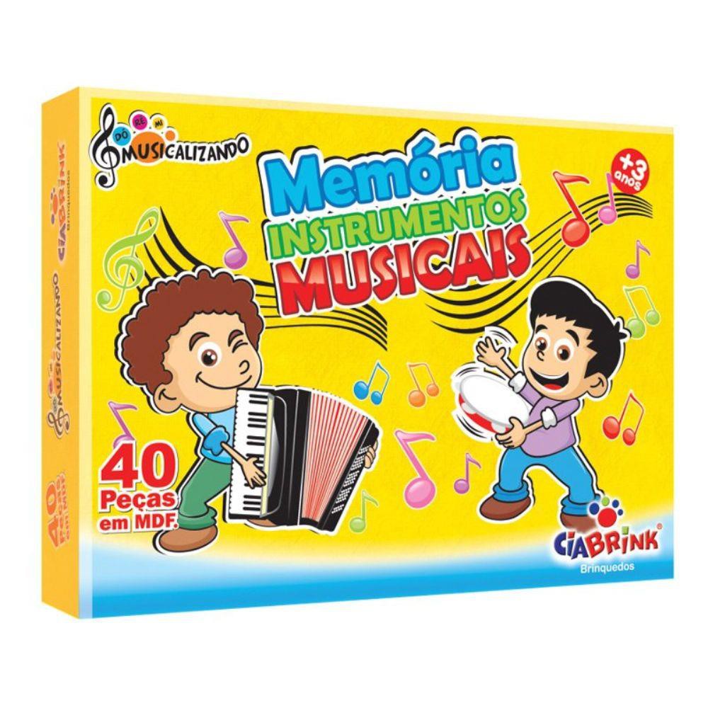 A Música e a Criança: Jogo da Memória: Instrumentos Musicais