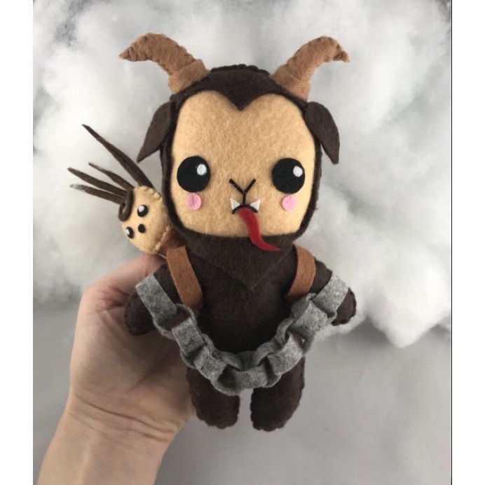 Krampus sales plush doll