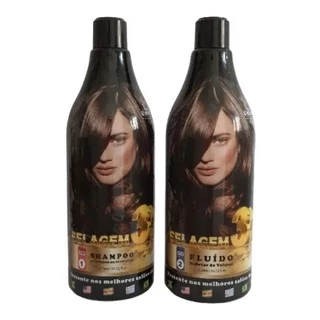 Kit Redutor de Volume Selagem 3D Únika Beauty 2x1500ml