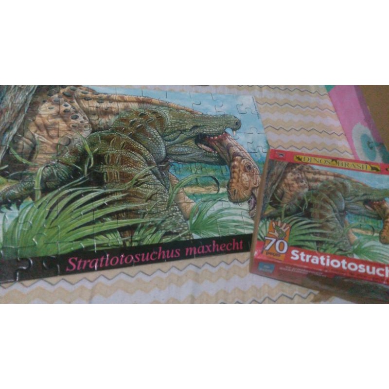 Jogos De Quebra-cabeça. Quebra-cabeça Com Dinossauro. Brachiossauro  Ilustração do Vetor - Ilustração de partes, pupila: 279705209