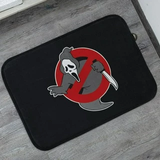 Tapete de Entrada Ghostface 40x60 Antiderrapante
