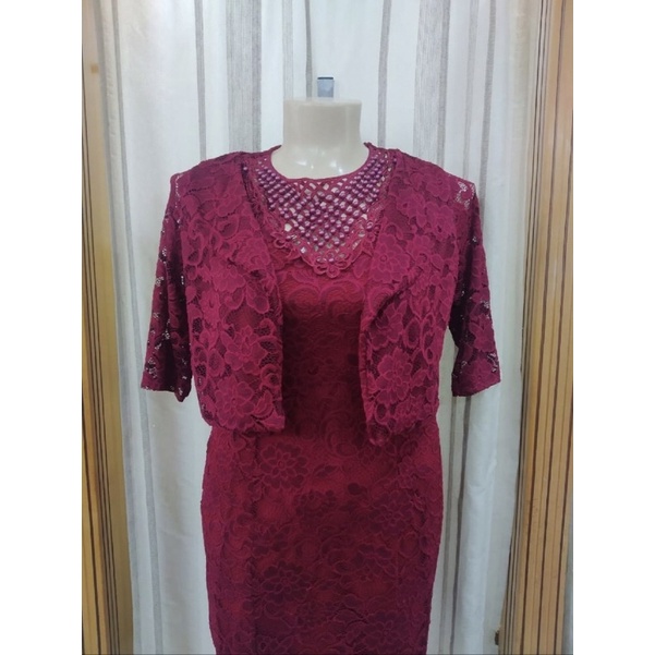 Vestido de hot sale renda com bolero