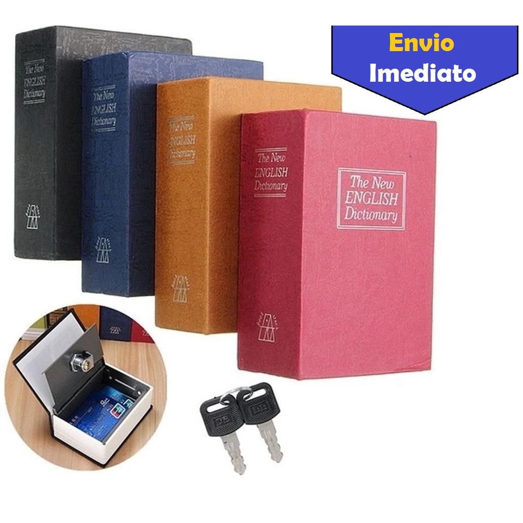 Cofre Camuflado Livro Formato Dicionário De Inglês Tamanho Pequeno ...