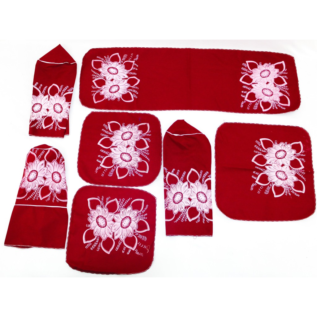 Jogo De Cozinha Kit 7 Peças Panos De Cozinha Promoção Barato