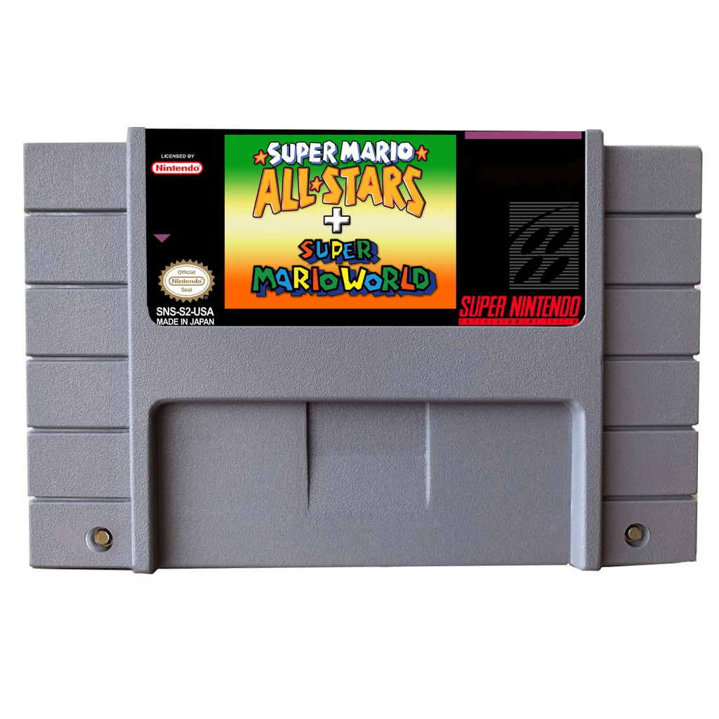 Jogo Super mario world + Super Mario All star