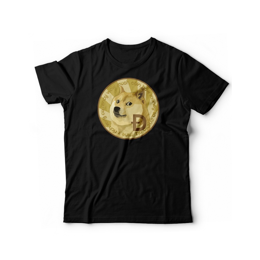 Camiseta Doge Coin Criptovaluta Dog Meme-Shirt Token De Negociação ...