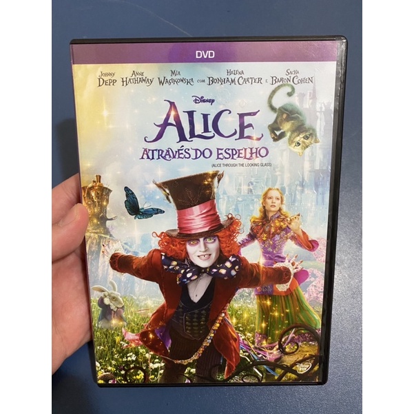 Vhs Dvd Alice No Pais Das Maravilhas Espelhos Xadrez