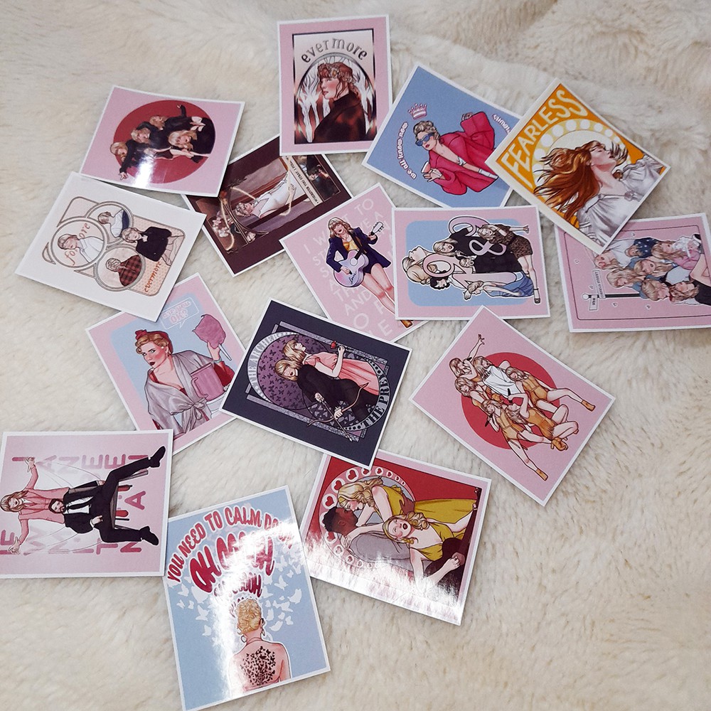 Kit Adesivos Taylor Swift 15 Peças