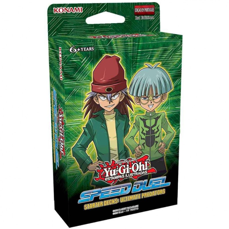 Yugioh Kit Deck Inicial Predadores Definitivos Speed Duel Rex Raptor E ...