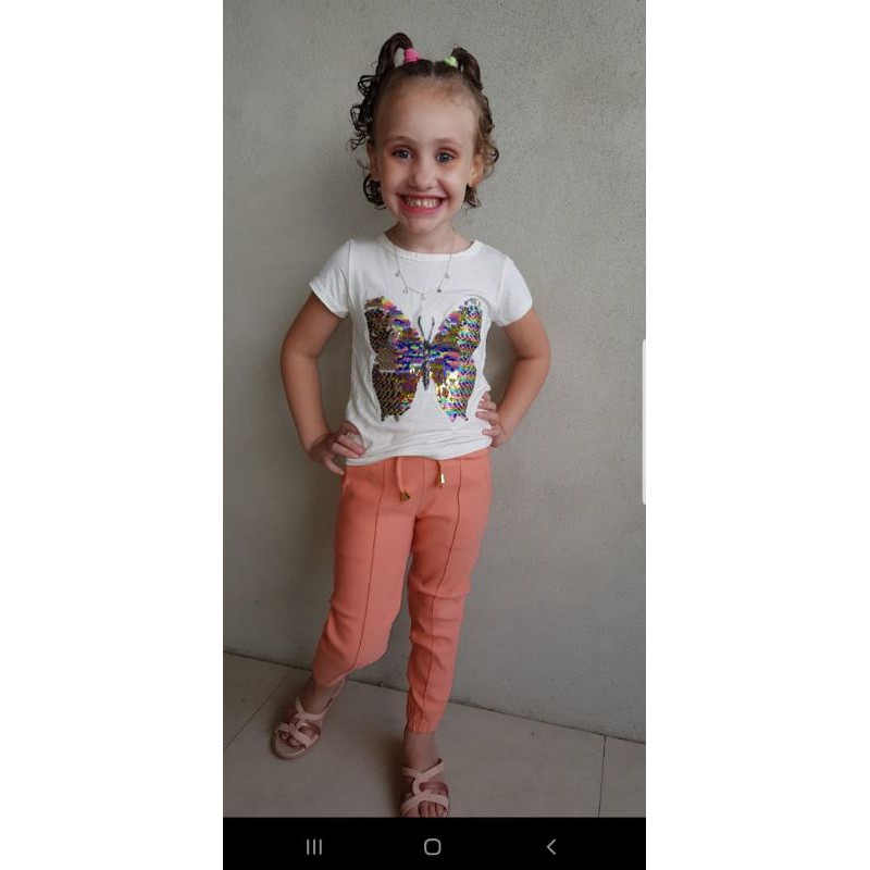 Calça legging hot sale montaria infantil