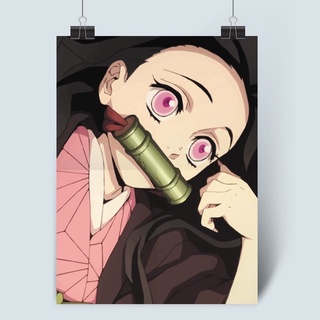 Poster Kimetsu no Yaba Tanjiro Kamada Demon Slayer Nezuko Zenitsu Inosuke  Giyu Kocho Hotaru Haganezuka A3 Para quadros sem Moldura Posteres Cartaz