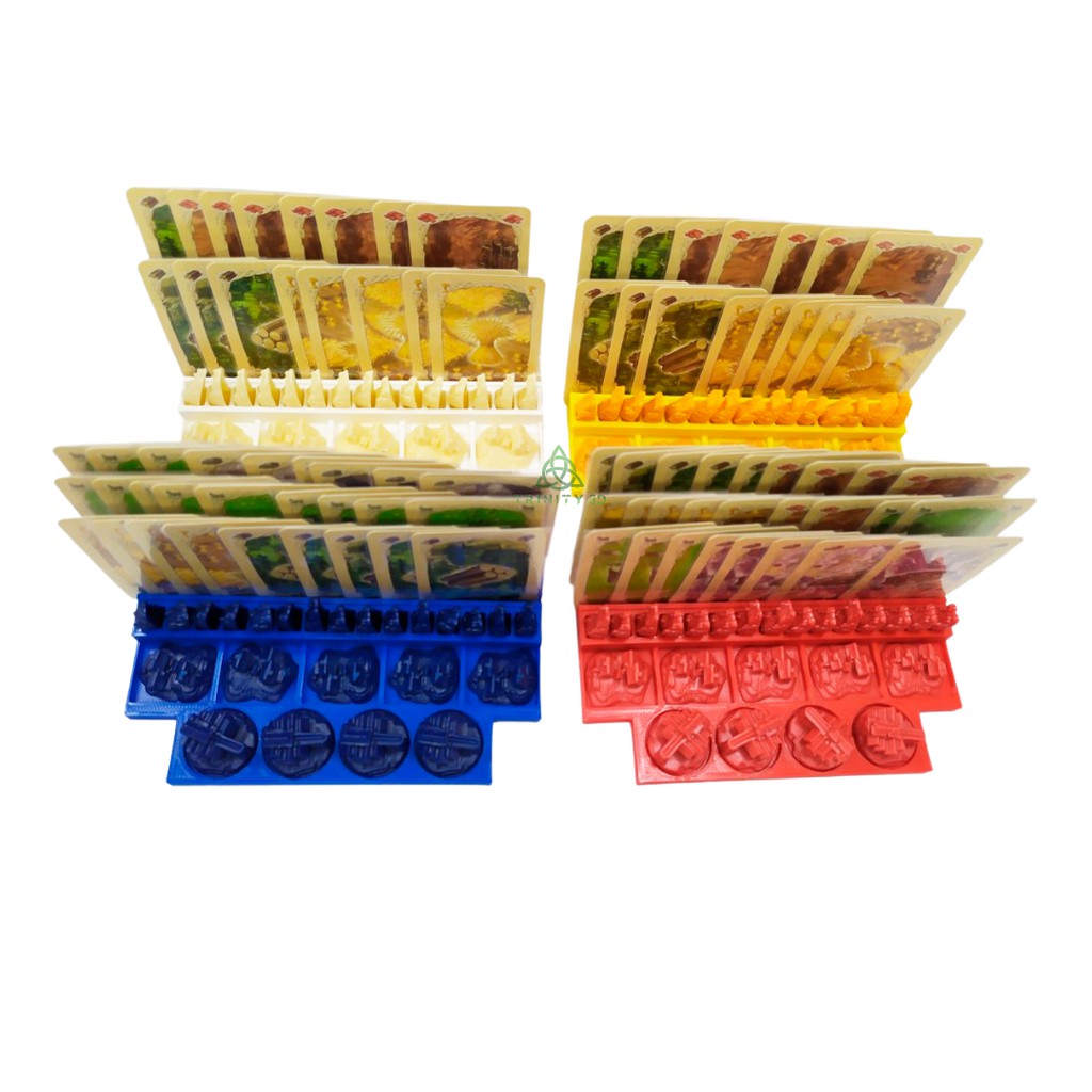 Kit dashboard compatível com Catan Versão Devir - 4 ou 6 jogadores