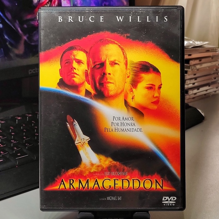 DVD ARMAGEDDON (MICHAEL BAY) (BRUCE WILLIS) | Shopee Brasil