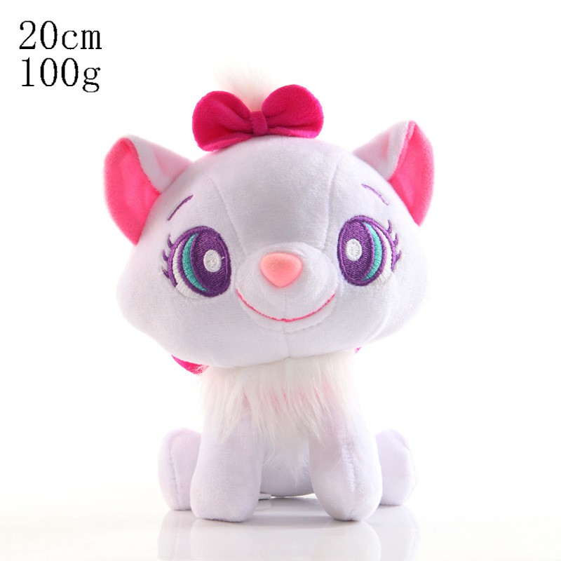 Disney-Brinquedos Animados para Crianças, Aristocatas, Gato Kawaii Marie,  Boneca dos Desenhos Animados, Luz da Noite, 18cm - AliExpress