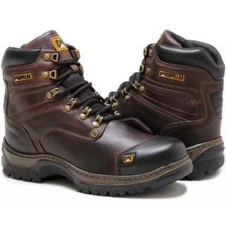 Bota Coturno Caterpillar Feminino Couro Legitimo Costurado - AliExpress