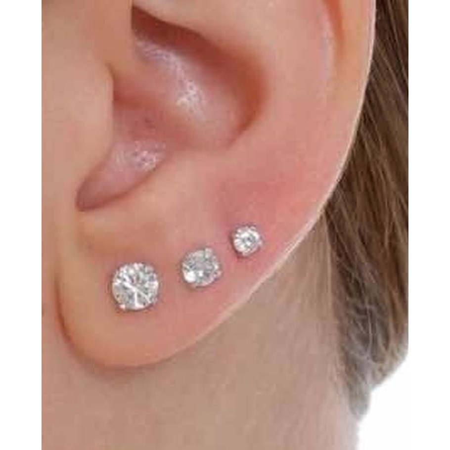 Piercing Tragus Folheado a Ouro 18k Rabo de Baleia