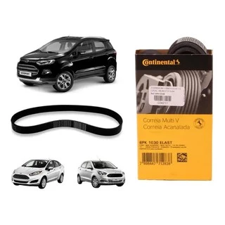 Correia Elastica Alternador Poly-v New Fiesta Hatch 1.5 16V Sigma 2013 2014 2015 2016 2017 2018