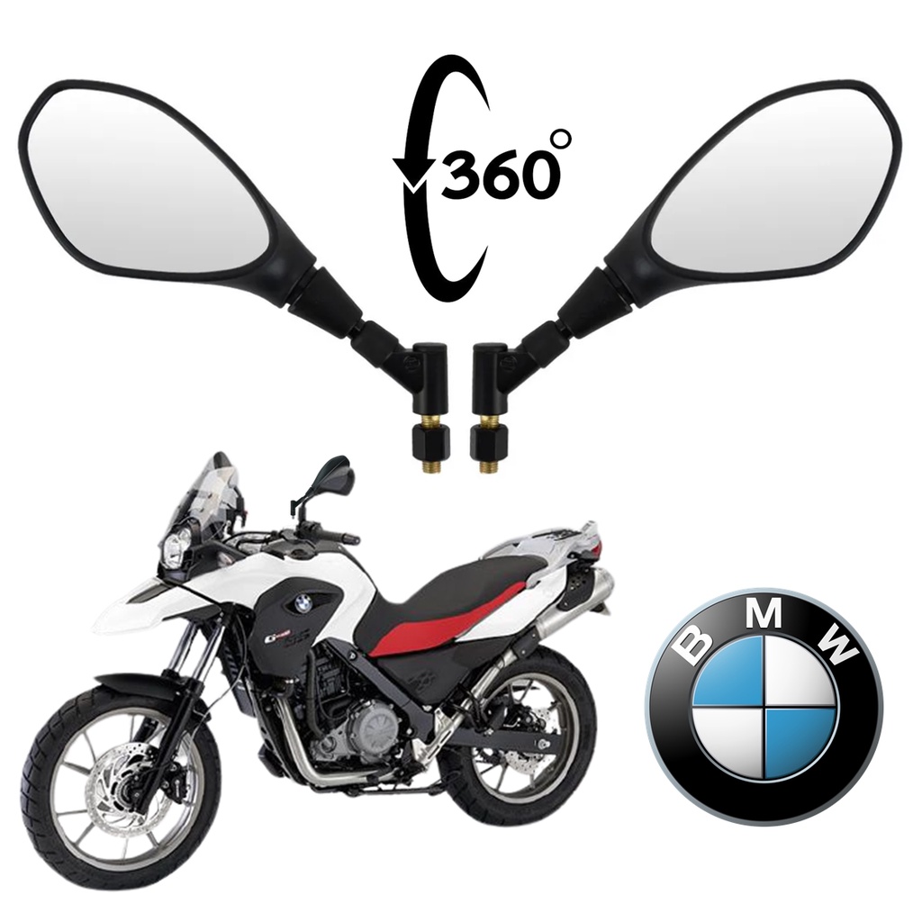 Espelho Retrovisor Moto Bmw F800 - Giro 360 Graus Esportivo | Shopee Brasil