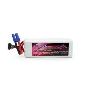 Bateria Lipo 6s 22.2v 5000mah Cnhl 70c / 140c Plug EC5 Nova Pronta entrega no Brasil