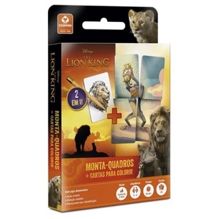 Jogo Monta-Quadros Rei Leão - Copag