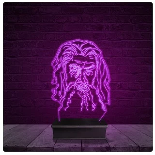 Luminária e Abajur Acrílico Led Gandalf Senhor dos Anéis 11