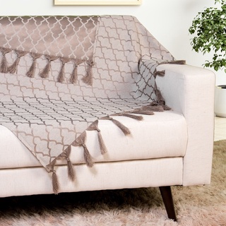 Xale Manta Sofá Gigante Jacquard 3,00mx2,80