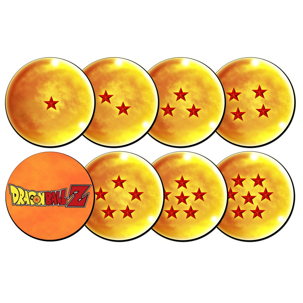 Porta-copos Suporte Canecas Mdf Desenho Japonês Anime Dragon Ball Geek  Manga Esferas do Dragão