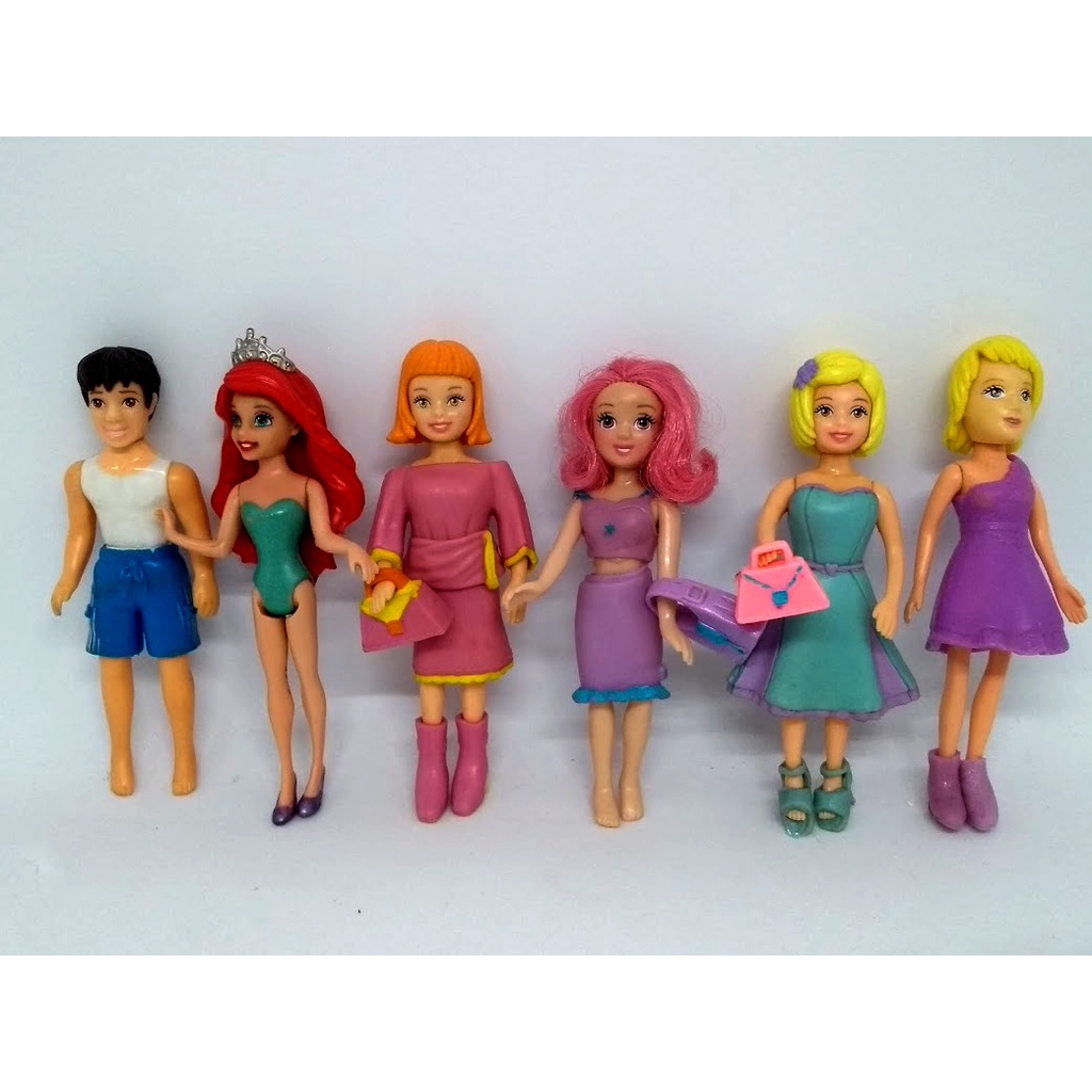 Boneca Polly Pocket Conjunto de Brinquedo Mundo Surpresas Sorvete HFR00  Mattel - 22 cm - Shopping do Sicredi