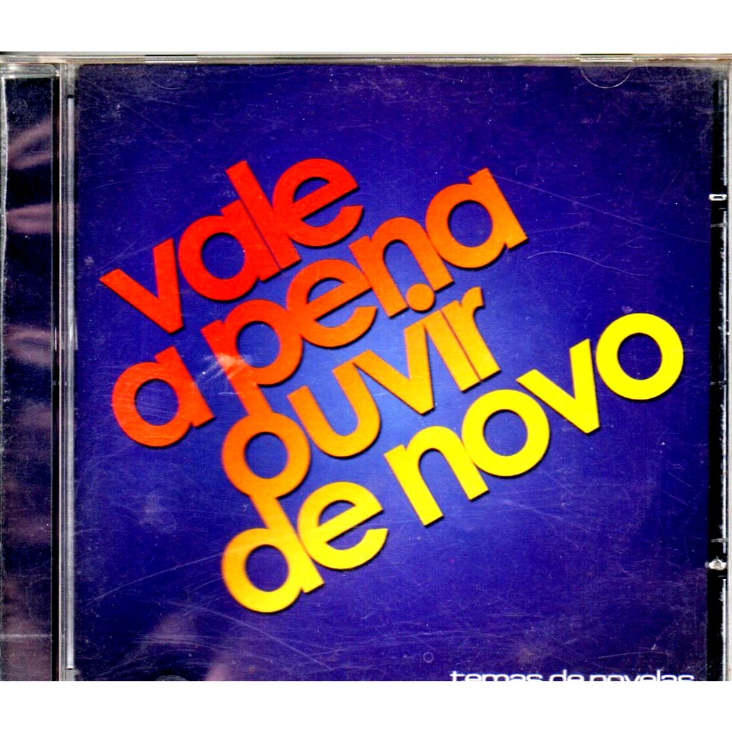 Cd Vale A Pena Ouvir De Novo Various Shopee Brasil