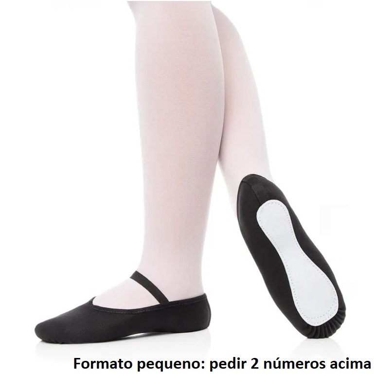 Sapatilha ballet jazz capezio preta - Sapatilha de Ballet