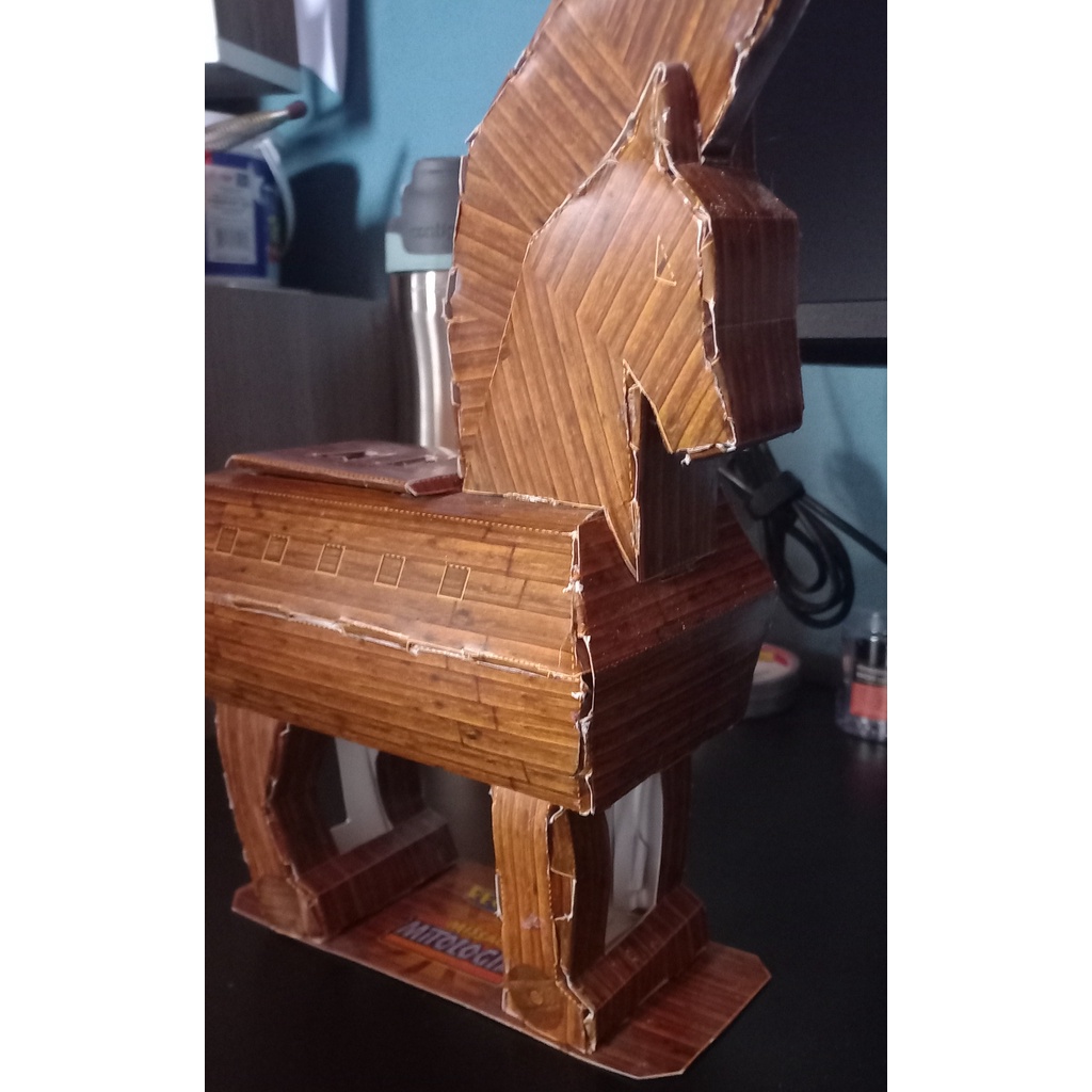 Cavalo de Troia - Cena 3D - Ensino e aprendizagem digitais Mozaik