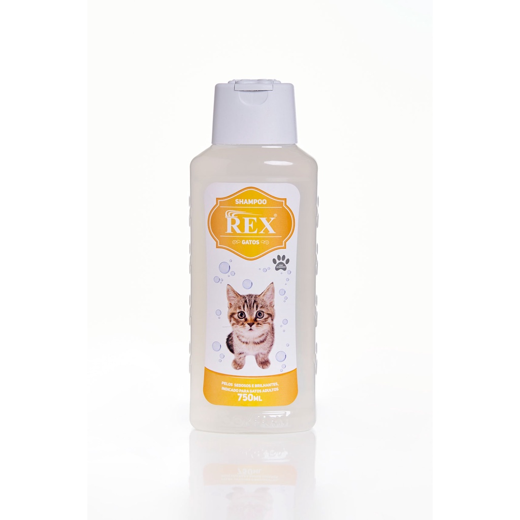 Shampoo para Cães REX 750mL Gatos | Shopee Brasil
