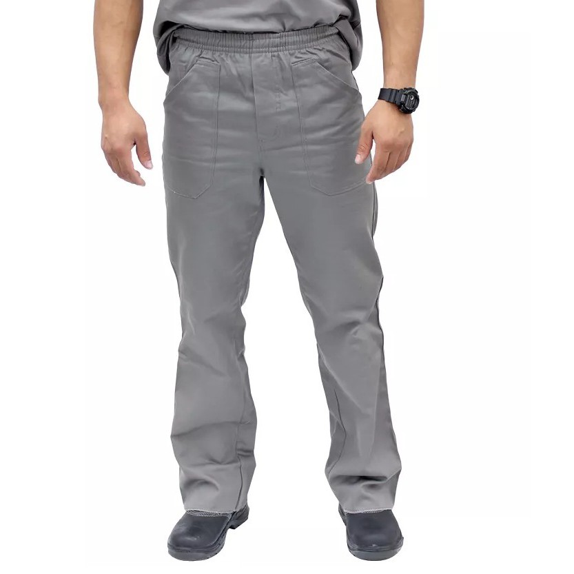 Calça Masculina Profissional Cinza Tamanho P Ideal Work