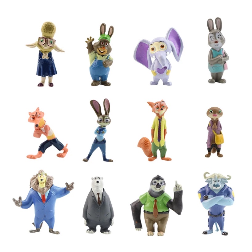 Kit digital zootopia personagens