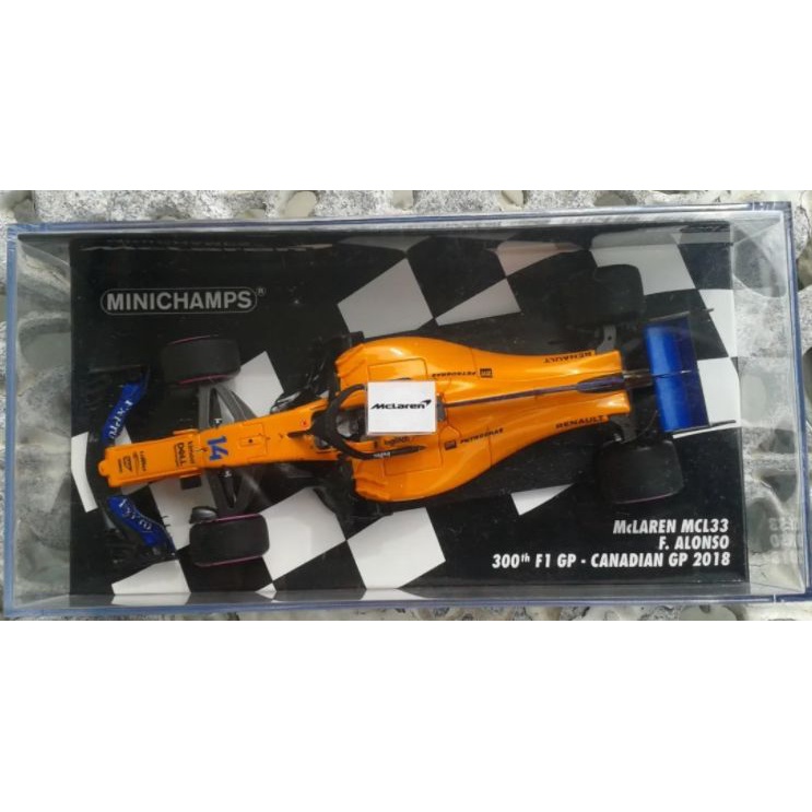 MINICHAMPS 1/43 McLaren MCL33 Canadian GP 2018 Fernando