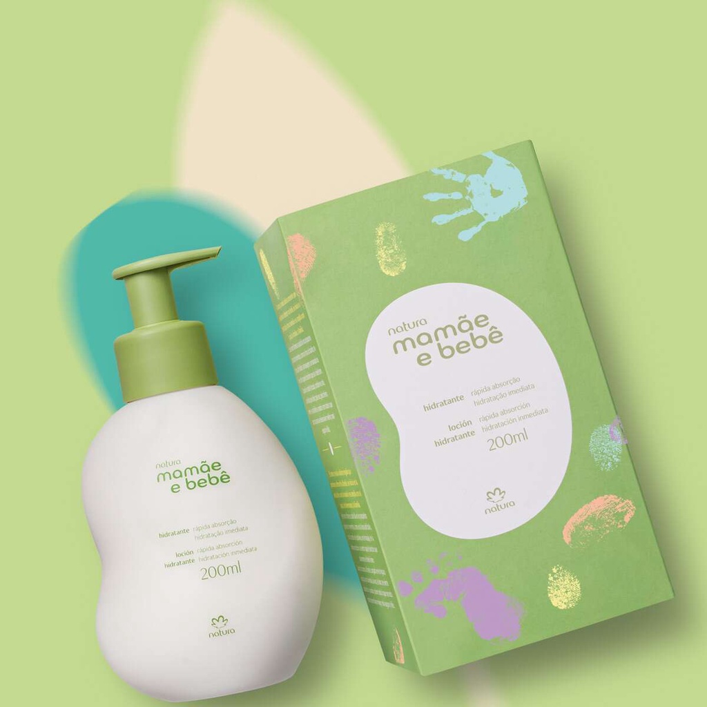 Hidratante Mamãe e Bebê Natura 200 ml | Shopee Brasil