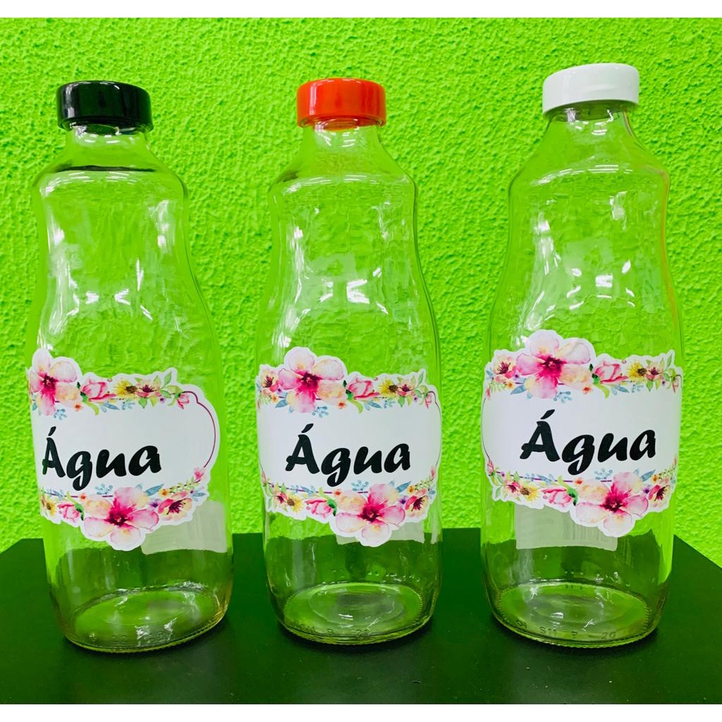 Garrafa de Agua de Vidro 1