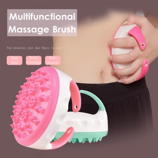 Escova Massageadora De Silicone Celulite Gua Sha Perder Peso Cuidados De Saúde Alça Meridon Slimming Body Relaxar Tone Alívio Da Dor Perna Fina