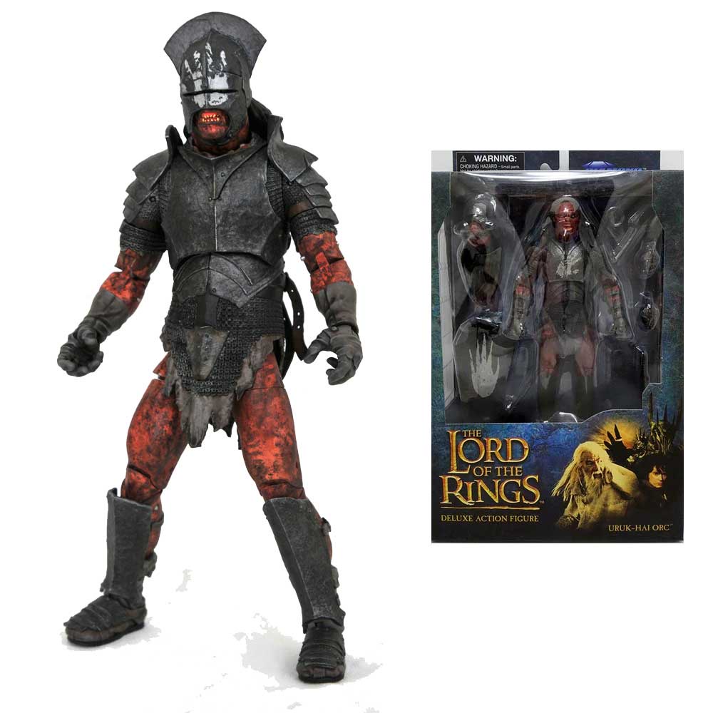 Diamond Select Lord of the Rings Deluxe Uruk Hai Ork | Shopee Brasil