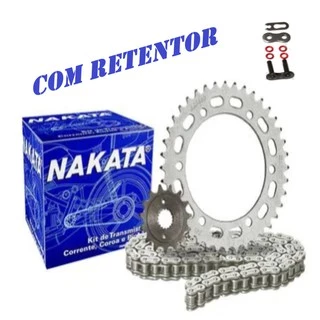 Kit Transmissão Nxr Bros 160 Xre 190 2015 2016 2017 2018 A 2025 Com Retentor Original Nakata em Oferta na Shopee