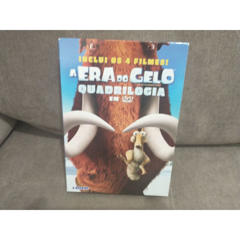 Box Blu-Ray - A Era Do Gelo - Quadrilogia 4 Filmes - Lacrado na