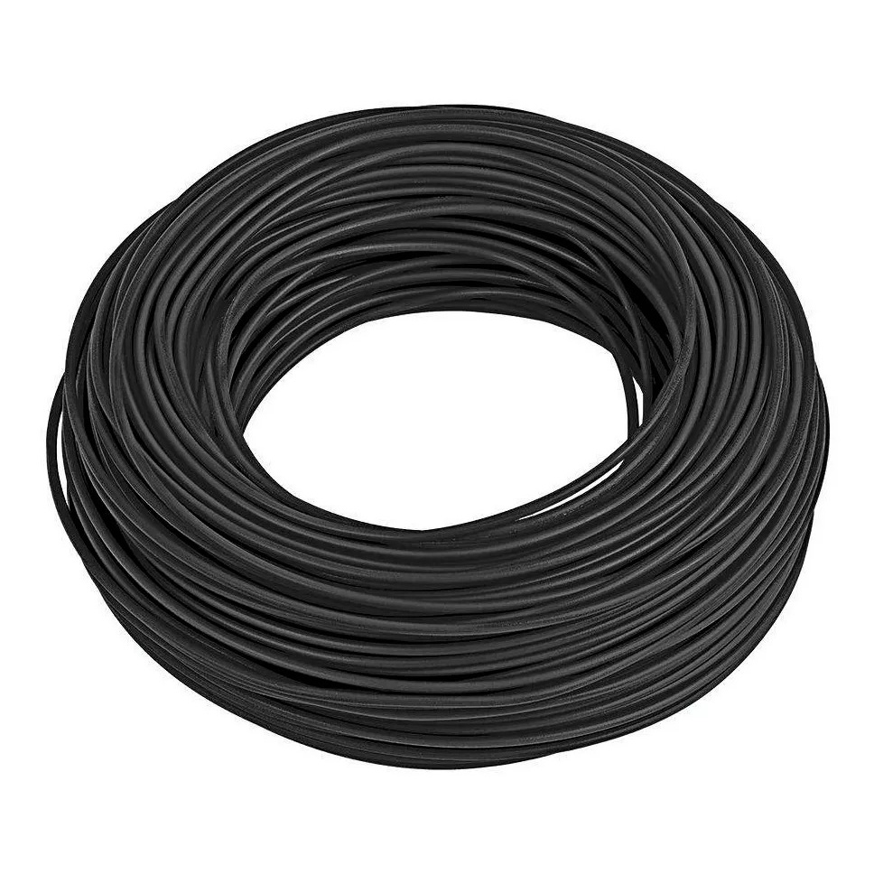 Cabo Rede Cat6 UTP CCA - Preto - 40 Metros