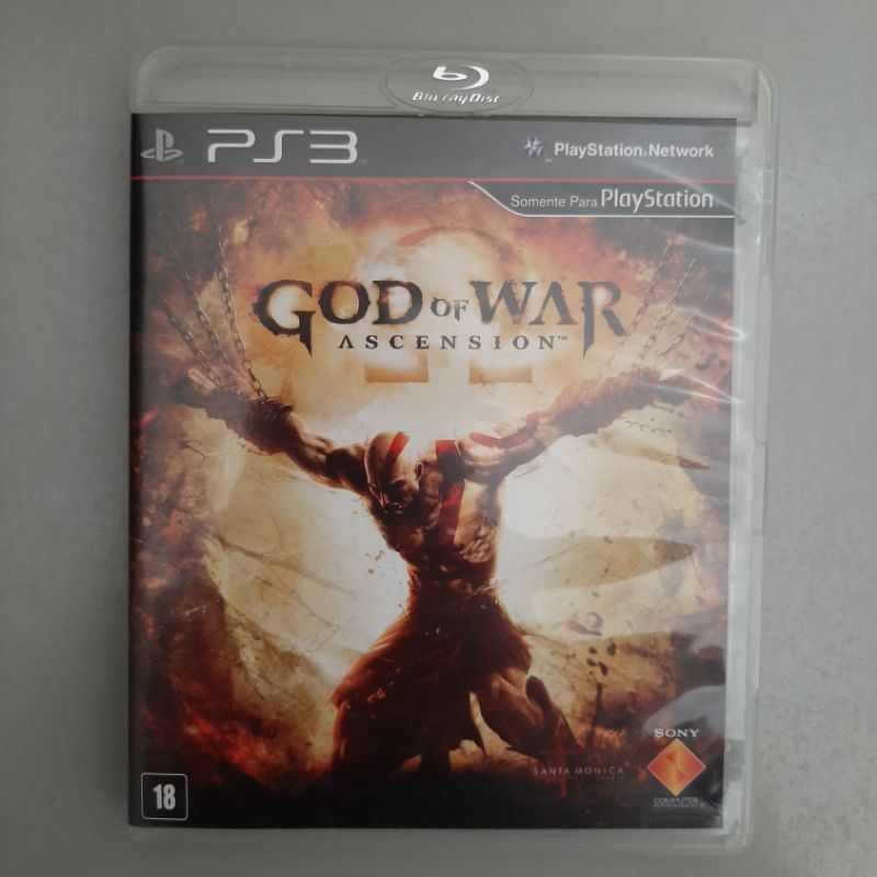 GOD OF WAR ASCENSION PS3 | Shopee Brasil