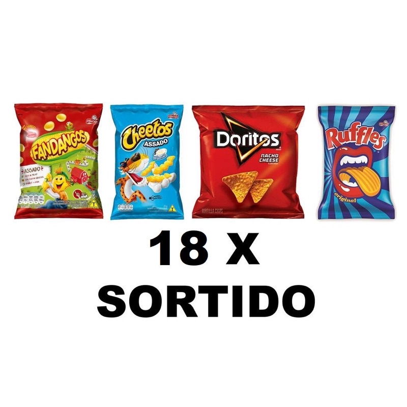 Snacks Fandangos Ham Elma Chips 115 Gr. – Brasil Eu Quero!