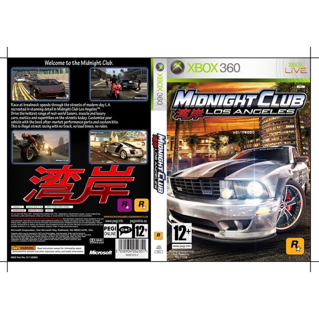 Midnight Club Los Angeles Complete Edition Shopee Brasil