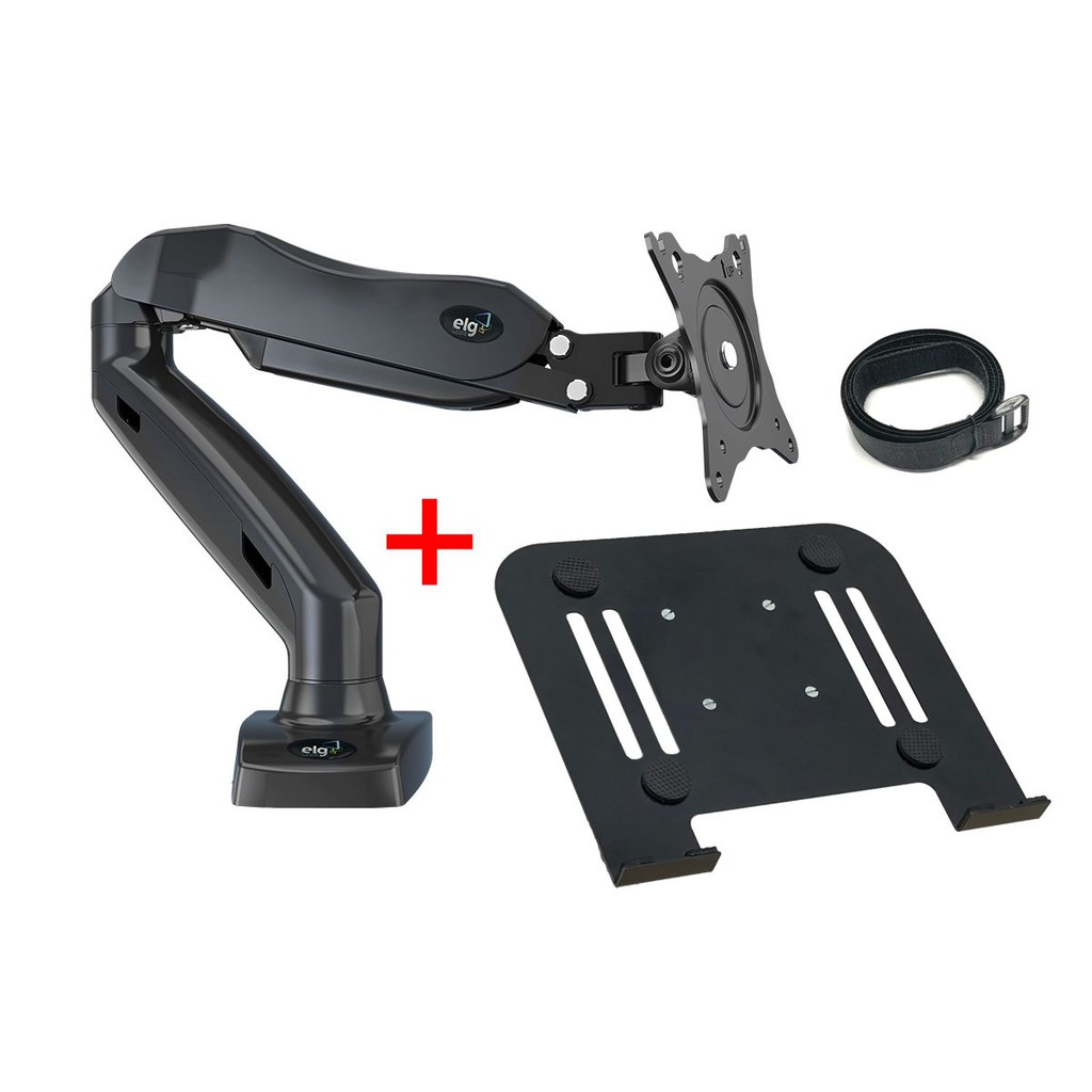Kit Suporte Notebook Bandeja Snb-8 + Sup. Mesa ELG F80N